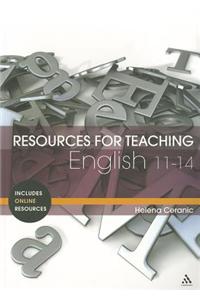 Resources for Teaching English: 11-14