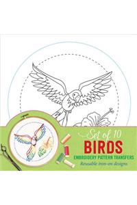 Embroidery Transfers Birds