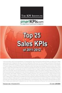Top 25 Sales KPIs of 2011-2012