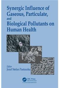 Synergic Influence of Gaseous, Particulate, and Biological Pollutants on Human Health