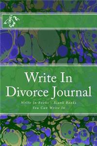 Write In Divorce Journal