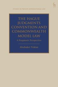 Hague Judgments Convention and Commonwealth Model Law