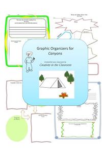 Graphic Organizers for Canyons