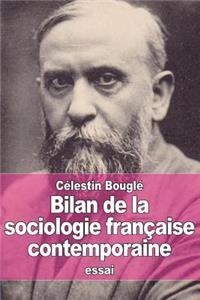 Bilan de la sociologie française contemporaine