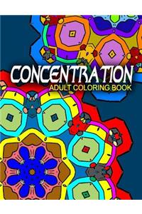 CONCENTRATION ADULT COLORING BOOKS - Vol.7