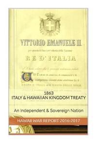 1863 ITALY & The HAWAIIAN KINGDOM TREATY