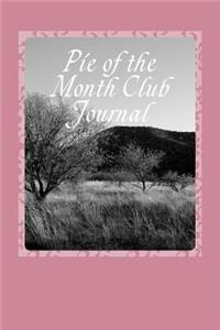 Pie of the Month Club Journal