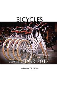 Bicycles Calendar 2017