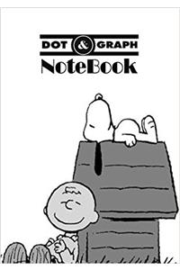 Notebook Dot-grid,graph Snoopy Sketch