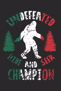 Undefeated Hide And Seek Champion