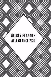 Weekly Planner At A Glance 2020