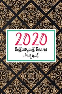2020 Restaurant Review Journal