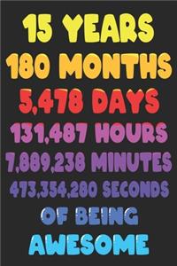 15 Years Of Being Awesome