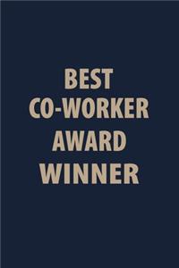Best Coworker Award Winner