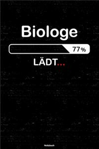 Biologe Lädt... Notizbuch: Biologe Journal DIN A5 liniert 120 Seiten Geschenk