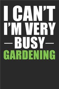 Very Busy Gardening