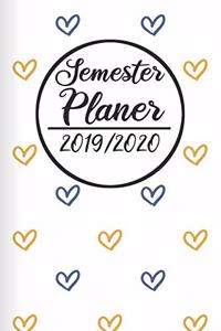 Semester Planer 2019 / 2020