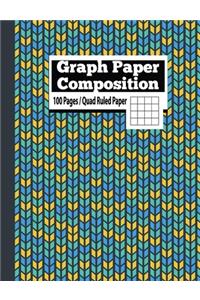 Graph Paper Composition Notebook