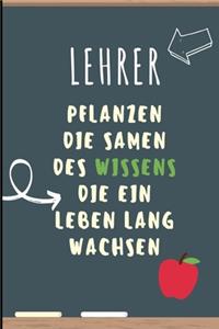 Lehrer Pflanzen Die Samen Des Wissens Die Ein Leben Lang Wachsen