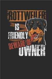 Rottweiler Is Friendly