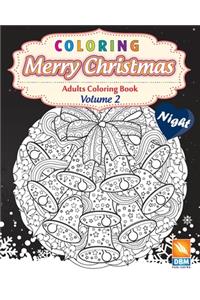 Coloring - Merry Christmas - Volume 2 - night