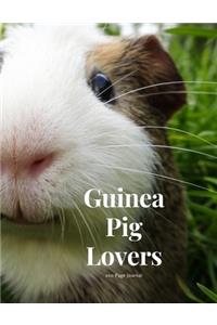 Guinea Pig Lovers 100 page Journal