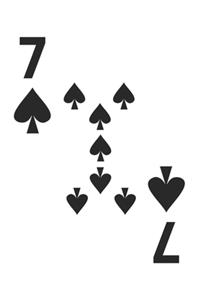 Seven Of Spades Notebook