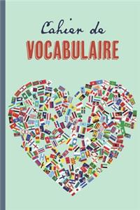 Cahier de Vocabulaire