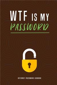 WTF is my Password - Internet Password Logbook