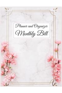 2020 Monthly Bill Planner and Organizer (Volume 11)