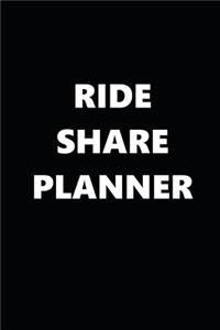 2020 Weekly Planner Ride Share Planner 134 Pages