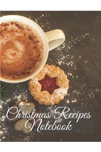 Christmas Recipes Notebook
