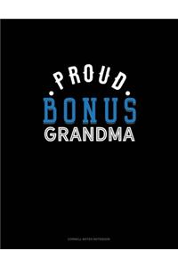 Proud Bonus Grandma: Cornell Notes Notebook