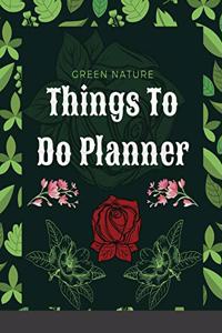 Things To Do Planner