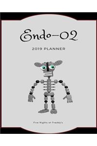 Endo-02 2019 Planner Five Nights at Freddy's: Calendar, Journal, Diary