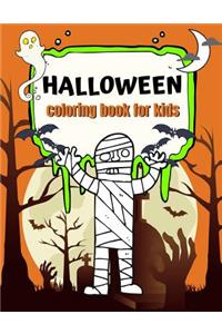 Halloween Coloring Book for Kids