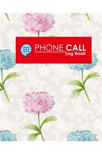 Phone Call Log Book
