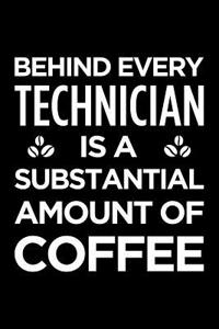 Behind Every Technician Is a Substantial Amount of Coffee