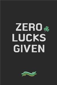 Zero Lucks Given