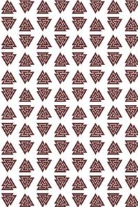 Viking Pattern - Red Valknut Decoration