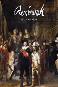 Rembrandt 2023 Square Wall Calendar