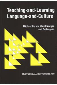 Teaching and Learning Language and Culture