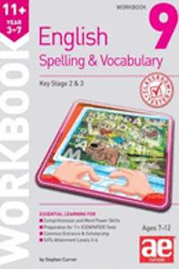 11+ Spelling and Vocabulary Workbook 9