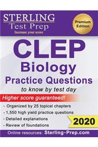 Sterling Test Prep CLEP Biology Practice Questions