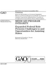 Medicaid program integrity