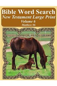 Bible Word Search New Testament Large Print Volume 6