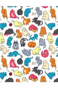 My Big Fat Bullet Journal for Cat Lovers Fun Cat Pattern 4