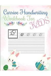 Cursive handwriting workbook for kids