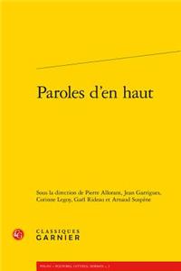 Paroles d'En Haut