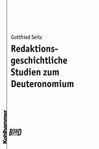 Redaktionsgeschichtliche Studien Zum Deuteronomium. Bond
